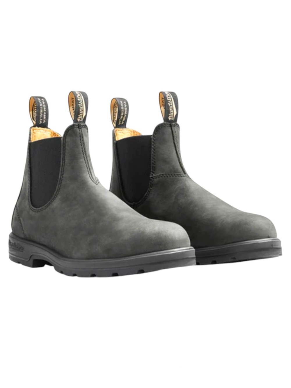 Blundstone Men’s All Terrain Chelsea Boots Rustic Black 9.5 Oil Acid Resistant